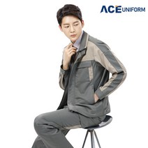 에이스유니폼 여름작업복 ACE-1803 근무복 상의 바지, XL