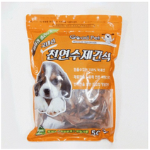 굿펫 천연수제/돼지귀 슬라이스 (500g)