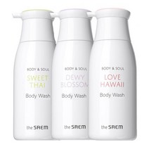 더샘 바디 앤 소울 바디워시 300ml, 하와이 바디 워시