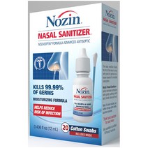 노진 코소독제 12ml (20개입) /Nozin Nasal Sanitizer 0.406oz