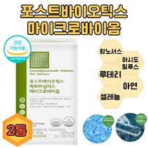 식약처인정 포스트바이오틱스 유익균 먹이 30포 신 프리 프로 포스트 아시도필루스 람노서스 여성갱년기 가세리 모유유래 락토바실러스 마이크로바이옴, 2통 2개월분