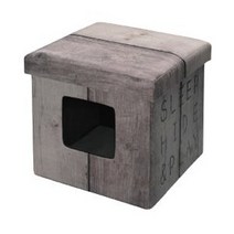 유로펫 디앤디 오토만- 브라운슬립 접이식 휴대용 반려동물 애완용품 반려견 반려묘 소형견 고양이 숨숨집