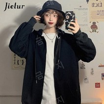 운동복 가을 하라주쿠 멋진 거리 패션 여성