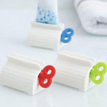 1+1 치약짜개 튜브형 핸드크림 짜개 디스펜서 돌리는 절약 다쓰기 홀더 폼클렌징 스크럽, 그린2개, 상세페이지 참조3