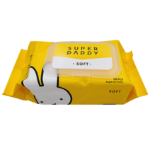 슈퍼대디 저자극 아기물티슈 소프트 캡형, 20개, 1팩
