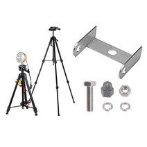 집어등 삼각대 브라켓 세트 36-60mm 부품 작업 하우투 스탠드 LED 조명 라이트, 브라켓 대 (47~60mm) 작업까지