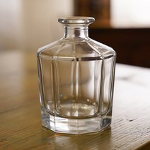 십각병 200ml 디퓨저용기 유리 디퓨져병 인테리어 소품 미니 한송이 꽃병, 투명