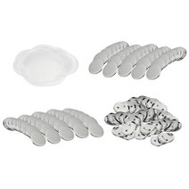 버튼프레스 32mm 300 세트 핀 배지 버튼 부품 공급 만들기 기계, 한개옵션0