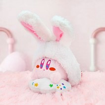 10CM 커비 오리지널 봉제 인형 창의력 토끼 귀 인형 장난감 만화 만화 주변 소녀 펜던트 귀여운 선물 장식, 1