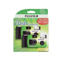후지필름 퀵스냅 플래시 400 일회용 35mm 카메라 (2팩)