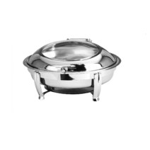 제호 뷔페접시 예식장 반찬통 전기용 은장스탠드 18호 JH041 식당용 타원 슬로우다운 챠핑디쉬
