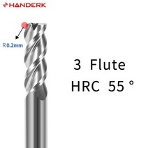 트리머 목공 라운딩 라우터 커터 코너 커터 밀링 도구 알루미늄 엔드밀용 목재 카바이드 엔드밀용 밀링 섕크 라운더 모서리컷팅기코너재단기 모서리컷팅기, 35mm, 10r0.5x40x10dx100