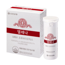 유한양행 엘레나 UREX 프로바이오틱스 멀티 유산균, 1개, 30정