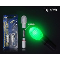 스마트전자찌 민물전자찌 캐스팅볼 전자 라이트 스틱 야간 낚시 플로트로드 방수 물고기 수집 글로우 램프, 03 LQ4528 and battery