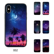 m2스토어 밤하늘달 홀로그램 미러범퍼케이스