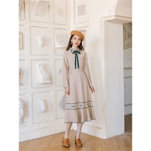 개화기 의상 의복 졸업사진 복고풍 경성 복고 졸사 컨셉 촬영 RW00984 자수 원피스
