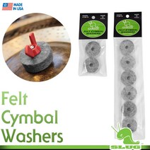 Slug Percussion 심벌펠트 2종, 6개입