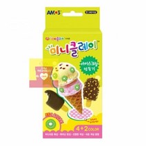 [아모스] 3000 미니클레이 아이스크림만들기 / 87*42*155mm, 상세페이지 참조