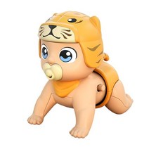 휴머노이드 로봇 교육 춤추는 로봇트 성인장난감 말하는 인형 어린이 전기 아기 노래 크롤링 역할 Pla, [02] black