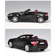 다이캐스트 자동차 프라모델 모형 모형차 메르세데스 벤츠 SLK55 AMG 블랙