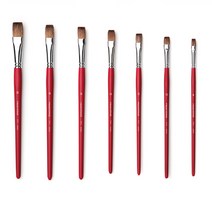 화홍 771F 수채화붓 수채 평붓 1호 - 20호, 4호