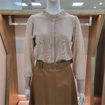 해리앤 해리앤 DP01 프릴넥 레이스 소매 니트 HOFP7930 (9028894)