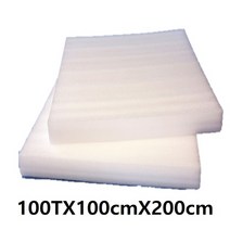 PE 백색폼 매트리스용 10TX100cmX200cm 1장, 1개