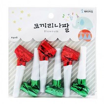 파티코끼리나팔 6개입, 3세트, 레드&그린