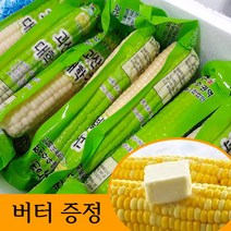 최상품 삶은 괴산 대학찰옥수수 15개 21개 30개, 상품 21개 (16cm 전후), 찐냉동 대학찰