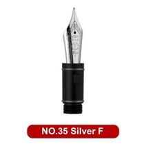 만년필선물 만년필 majohn p136 황동 렌치 특수 분해 도구 피스톤 어셈블리 펜촉 diy 수리 어셈블리 청소 수정 독일 no.35 펜촉, 35호 실버에프