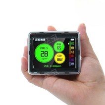 실내용 미세먼지 측정기 포름알데히드 TVOC PM2.5, 신선한공기버전-PM2.5+CO2