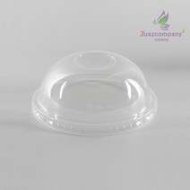 테이크아웃 아이스컵 패트컵뚜껑 107파이(돔뚜껑) / 100개