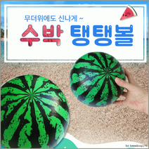 탱탱볼[수박 탱탱볼]탱탱볼/비치볼/수박탱탱볼/KC인증/비치볼/수박공/비취볼/공/축구공[효정무역], 칼라무지탱탱볼(블루)