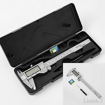 리시안제이 스텐 디지털 캘리퍼스 두께측정공구 유리두께측정기