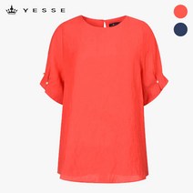 예쎄 튤립 소매 블라우스 YT05BL26M