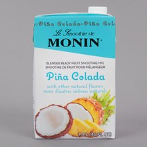 (미국직배) 모닌 피나 콜라다 과일 스무디 믹스 1.4L Monin 46 fl. oz. Pina Colada Fruit Smoothie Mix