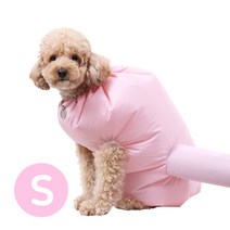 펫드레서 애견 목욕건조 펫드라이 드라이슈트 애견용품, 핑크 S