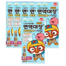 맑은누리 뽀로로 면역대장 비타민D+ 아연 30포입 ( 5포X 6BOX ), 1세트, 뽀로로 면역대장 비타민D+ 아연 30포