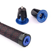 카본불혼바 자전거불혼바 드롭바 2pcs 25.8mm 자전거 그립 핸들 바 엔드 캡 합금, 푸른