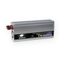 알루미늄 자동차 인버터 12V 220V 1500W 2000W DCAC 전압 변환기 수정 된 순수 사인파 전력 전송 전기, 02 1000W_02 24V_01 110V 60Hz
