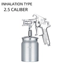 다용도W-77 Pneumatic Sprayer 2.0/2.5/3.0mm Nozzle Auto/F다목적nit다목적e Tool Airbrush Paint Gun For, 03 W 77 lower pot 2 5