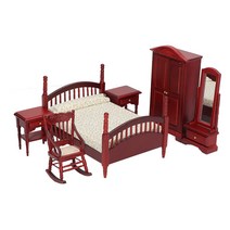LBEC 미니어처 침실 가구 1:12