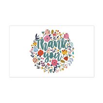 생일축하카드 팝업카드 메세지 세트100장 세트Thank You Cards 비즈니스 용품 주, 10 Q10