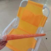 썬베드 야외용 수영장 접이식 무중력 의자 위한 비치 우산이있는 휴대용 안락 비치 일광욕 사진 비치 안락, 노란색