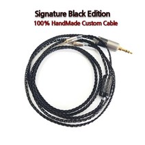 GETSOUND Signature Black Edition 4.4 밸런스 플러그 순동8심 이어폰 커스텀 케이블, F: 젠하이저 IE80호환