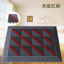 야외 발매트 업소용 매장 입구 현관 방진 대형 도어 매트, 900mmx1800mm, B
