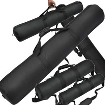 삼각대 가방 블랙 35cm 45cm 55cm 65cm 75cm 85cm 90cm 100cm 패딩 스트랩 카메라 삼각대 캐리 백 Velbon 삼각대 가방 용 여행 케이스, 38cm