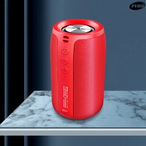 DFMEI 블루투스 스피커 아웃도어 휴대용 중저음포 뉴 스몰 스피커 pc용 핸드폰용 블루투스 스피커, 붉은색