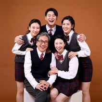 평택 교복 컨셉 가족사진 전문 촬영 행복한순간 사진관, 가족사진(강아지/고양이 추가금액 없음)