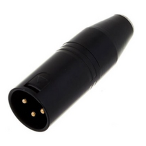로드 VXLR 3.5mm 3핀 XLR 변환 젠더, 혼합 색상